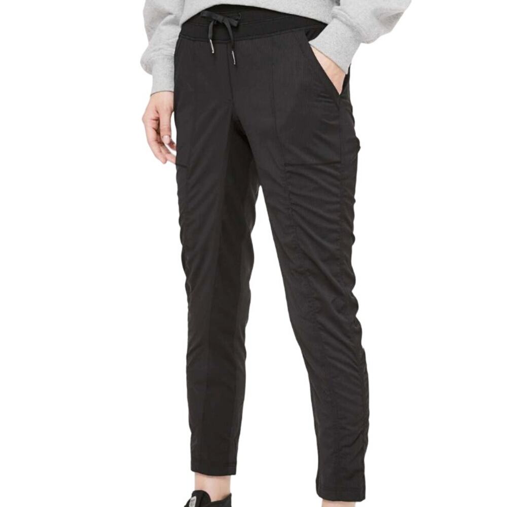 Lululemon Street To Studio Pant II Unlined 28" Swift Water Repellent Black 4